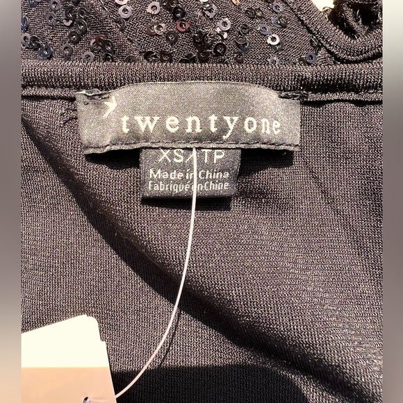 💥🔥💥 twenty one Knit Top/Spaghetti Strap Tank Top w/ Sequins - Picture 12 of 12